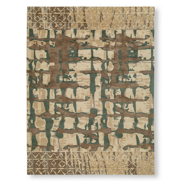 Masonry  Hand Tufted Woollen Rug