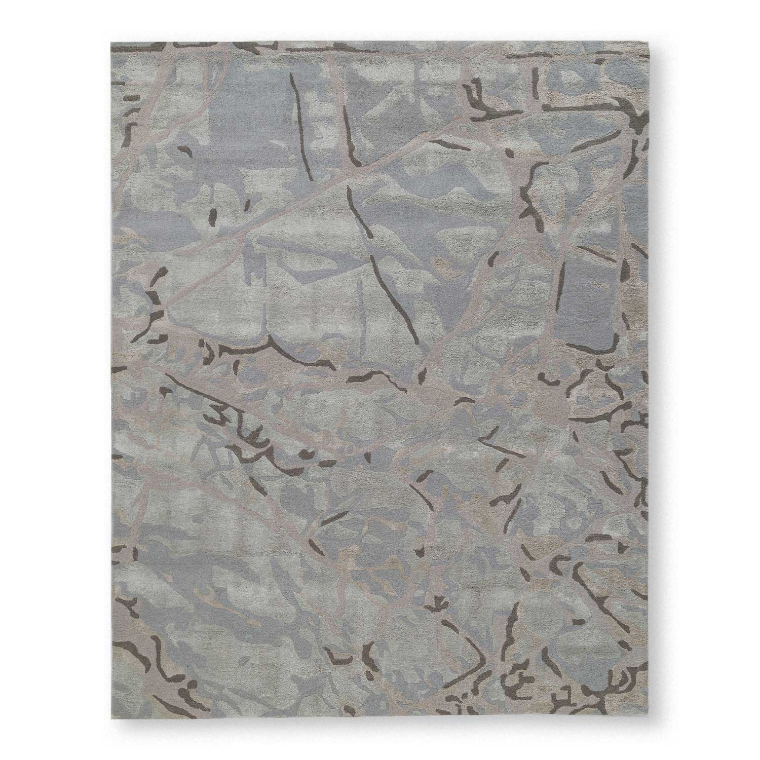 Lithic Hand Tufted Wool And Viscose Rug