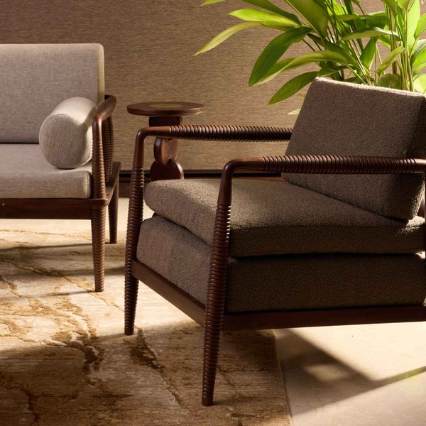 Deccan Teak Lounge Chair