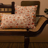 Ancestral Digital Printed Cotton Lumbar Cushion Cover