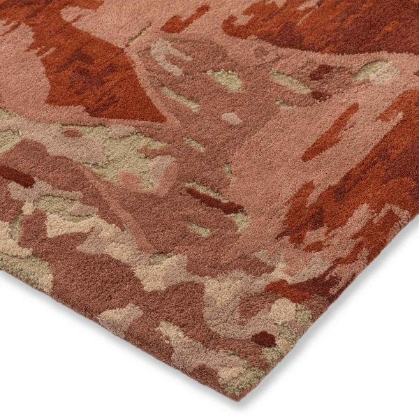 Sedimental Hand Tufted Woollen and Viscose Rug