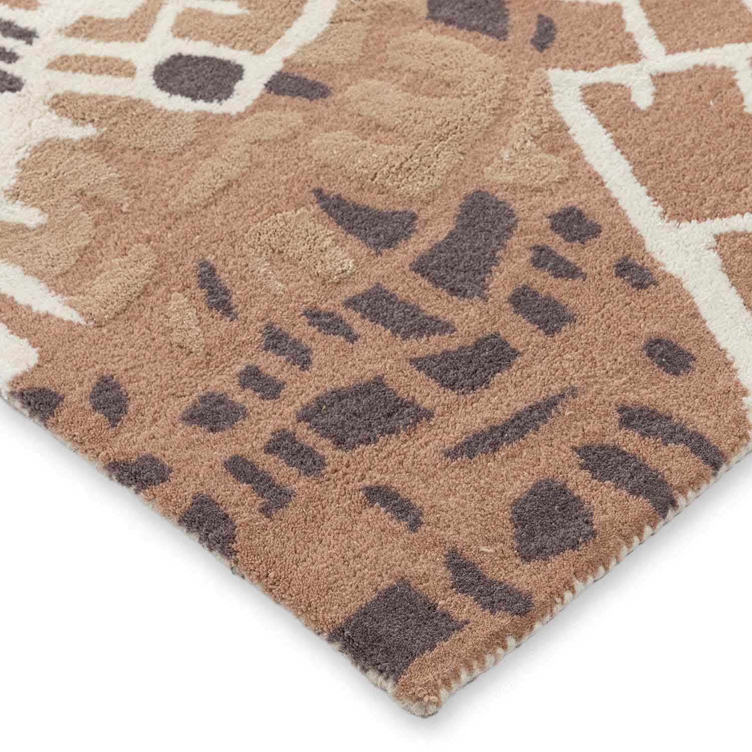 Uncapped Canopy Hand Tufted Wool And Viscose Rug