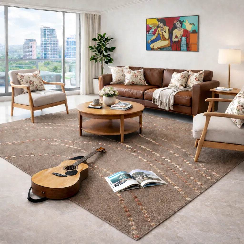 Emberline Hand Tufted Woollen Rug