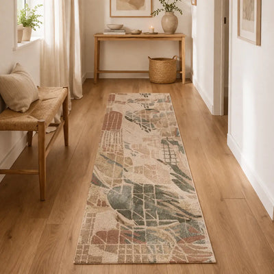 Petalé Hand Tufted Woollen And Viscose Runner