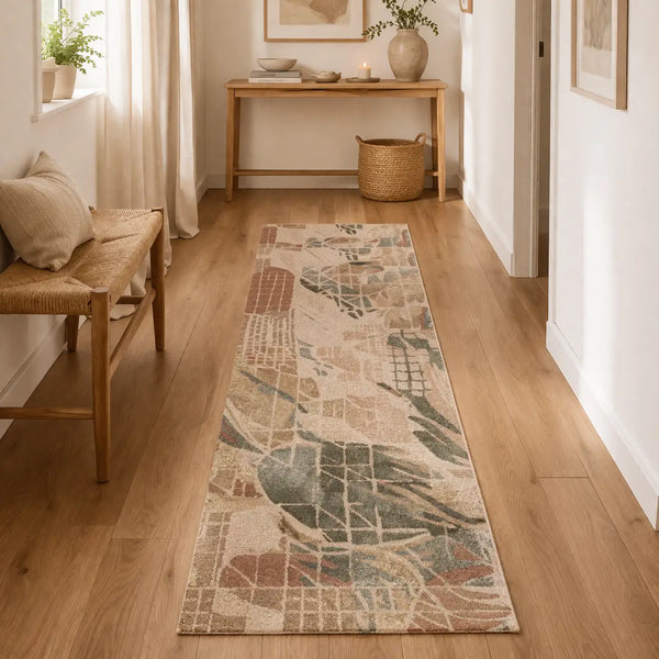Petalé Hand Tufted Woollen And Viscose Runner