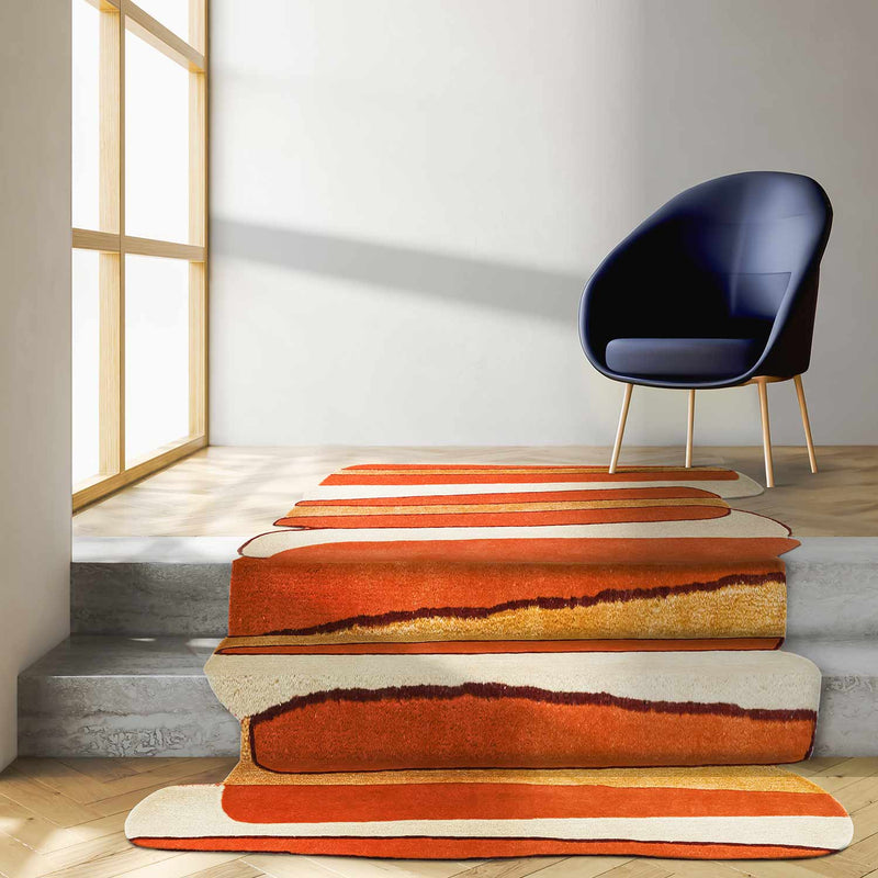 Hotdog Hand Tufted Woollen And Viscose Rug