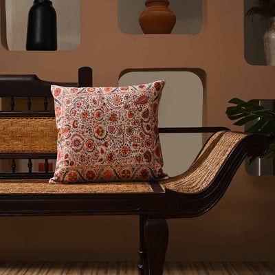 Ancestral Digital Printed Cotton Cushion Cover