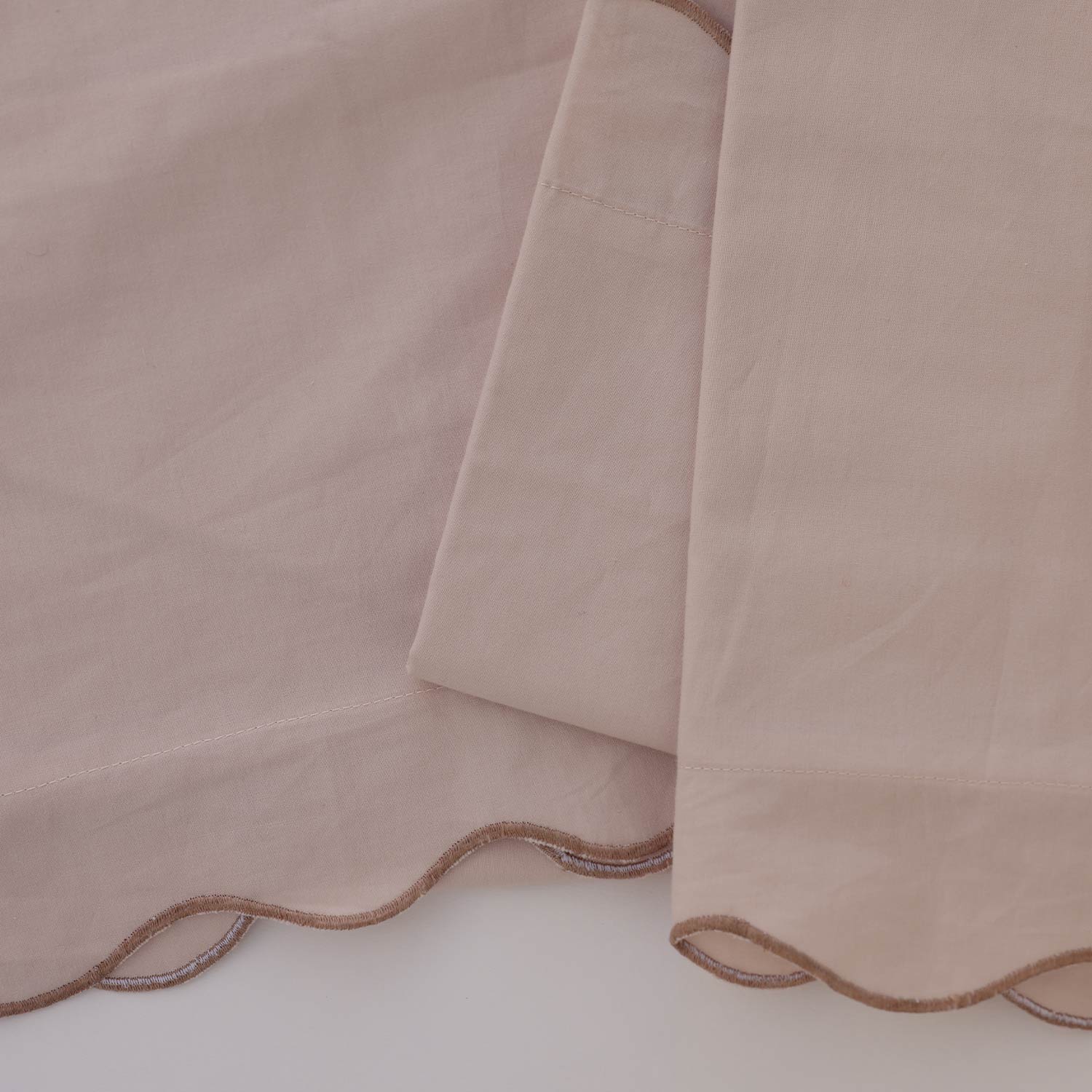 Camelia Cotton Percale Flatsheet Set