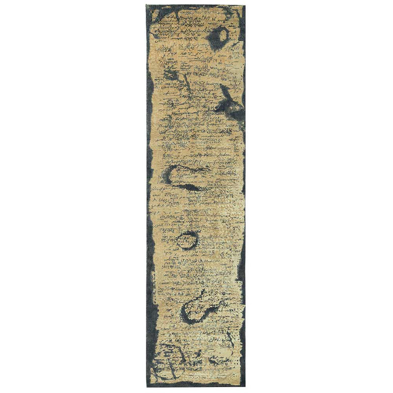 Charmi Kaghaz Hand Knotted Woollen and Silk Rug