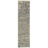 Painted Memories Hand Knotted Woollen and Silk Runner By Abraham & Thakore