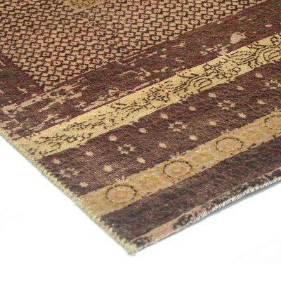 Charbagh Hand Knotted Woolen and Silk Rug By Tarun Tahiliani