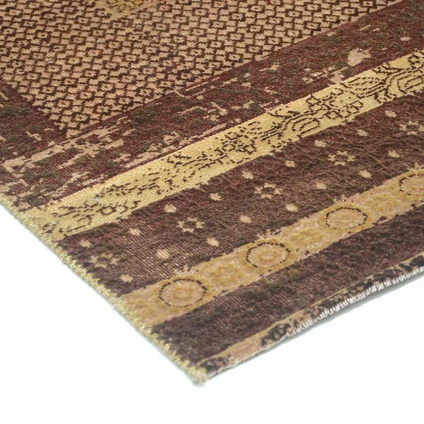 Charbagh Hand Knotted Woolen and Silk Rug By Tarun Tahiliani