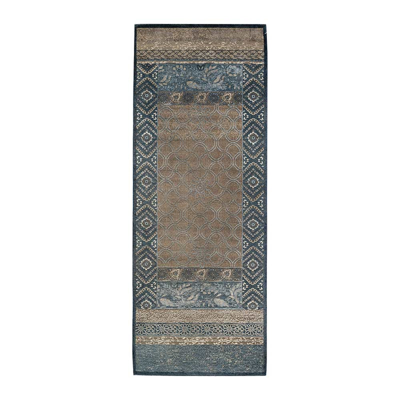 Mahtab Bagh Hand Knotted Woollen and Silk Rug