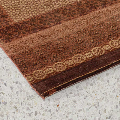 Charbagh Hand Knotted Woollen and Silk Rug By Tarun Tahiliani