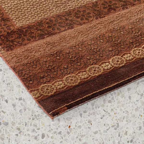 Charbagh Hand Knotted Woollen and Silk Rug By Tarun Tahiliani