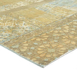 Windswept Hand Knotted Woollen And Silk Rug By Tarun Tahiliani