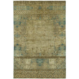 Windswept Hand Knotted Woollen And Silk Rug By Tarun Tahiliani