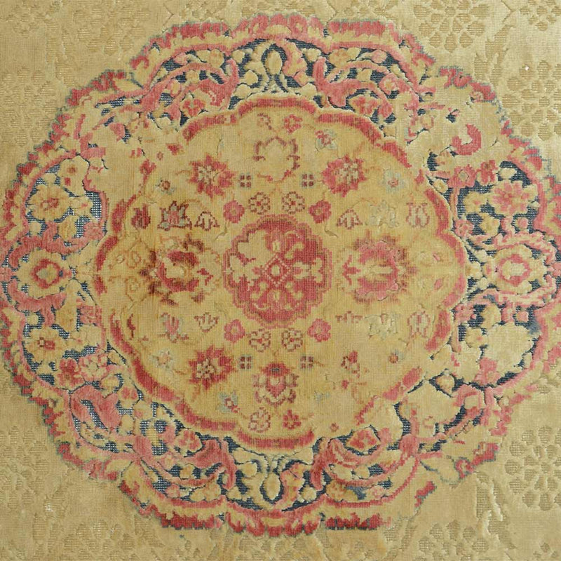 Brocade Garden Hand Knotted Woollen and Silk Rug