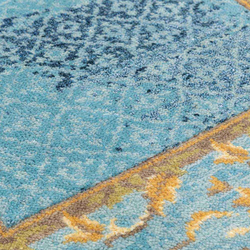 Upasana Hand Knotted  Woollen and Viscose Rug