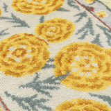 Meera Hand Knotted Woollen and Viscose Rug