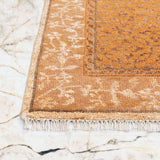 Seher Hand Knotted Woollen and Viscose Rug