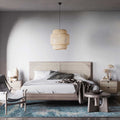 Veil Hand Knotted Wool and Viscose Yarn Rug