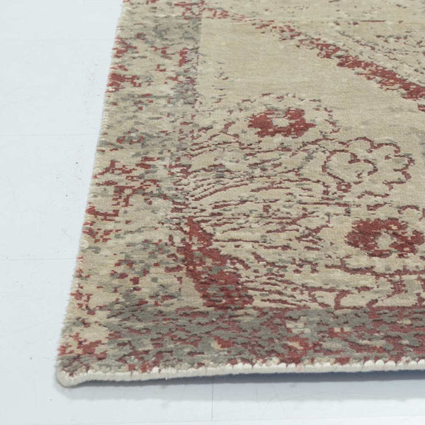 Jhaalara Oasis Hand Knotted Woollen And Silk Rug By Raghavendra Rathore