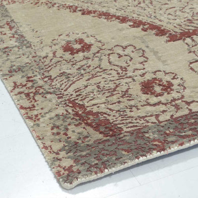 Jhaalara Oasis Hand Knotted Woollen And Silk Rug By Raghavendra Rathore