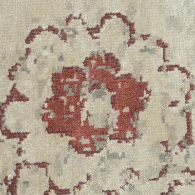 Jhaalara Oasis Hand Knotted Woollen And Silk Rug By Raghavendra Rathore