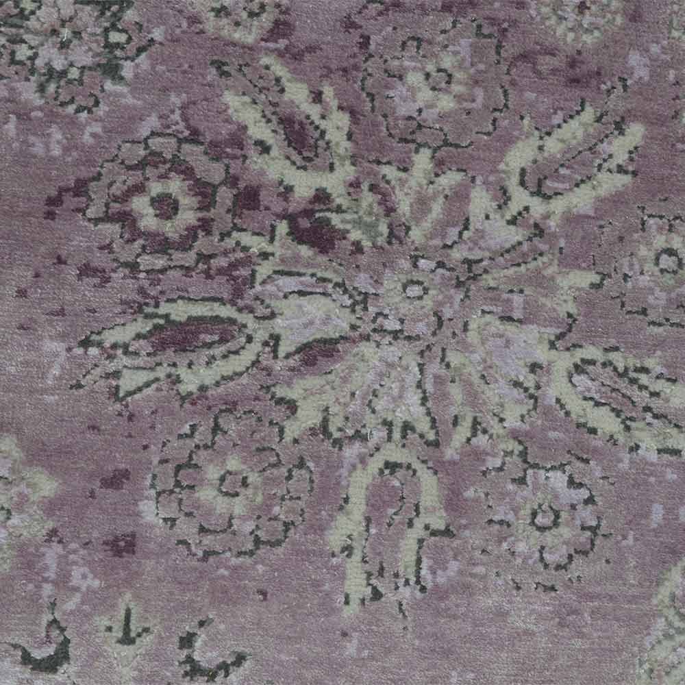 Nazakat Hand Knotted Woollen and Silk Rug