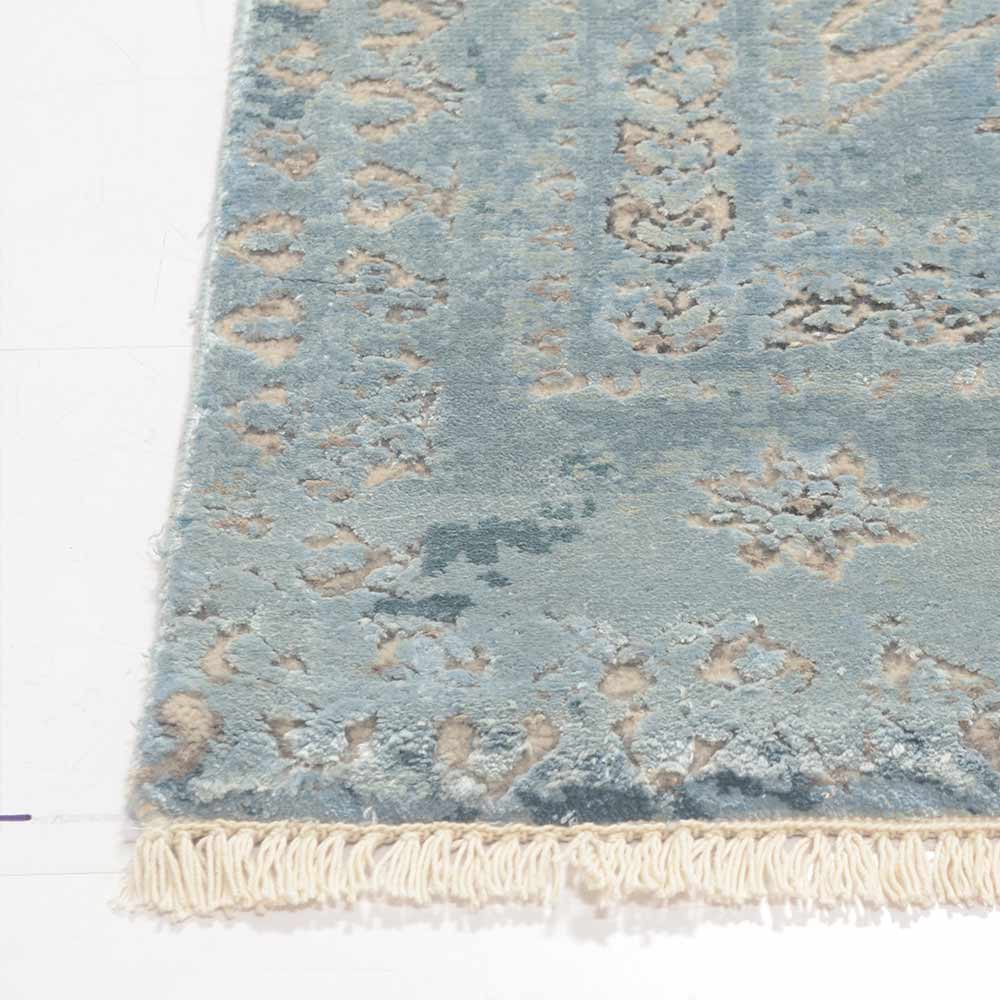 Nazakat Hand Knotted Woollen and Silk Rug