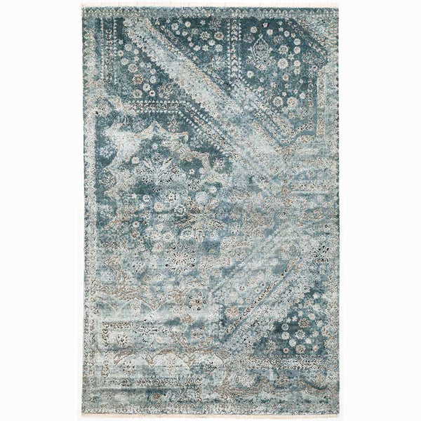 Nazakat Hand Knotted Woollen And Silk Rug By Raghavendra Rathore