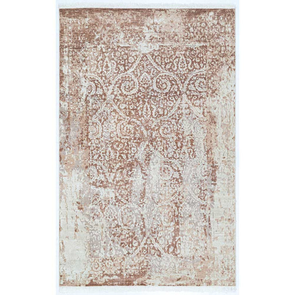 Meraki Hand Knotted Woollen And Viscose Rug