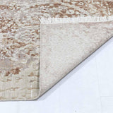 Meraki Hand Knotted Woollen And Viscose Runner