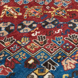 Qashqai Medallion Hand Knotted Woolen Rug