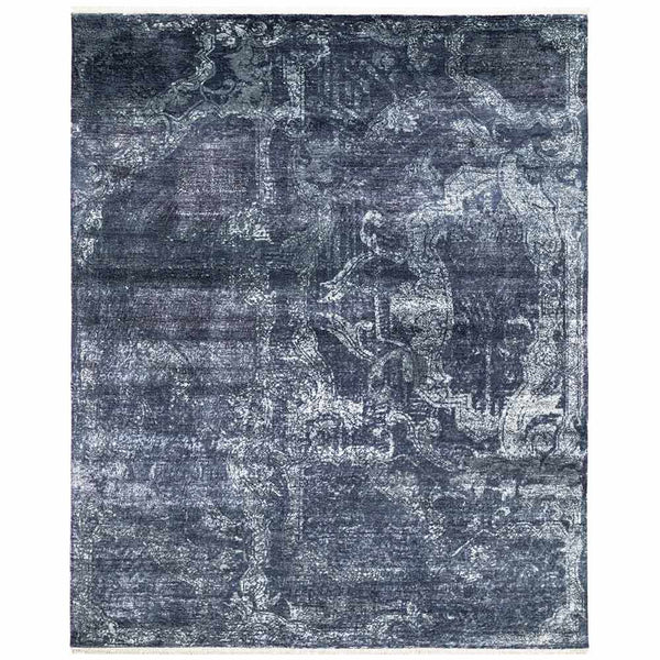Lancers Insignia Hand Knotted , Silk And Viscose Rug By Raghavendra Rathore