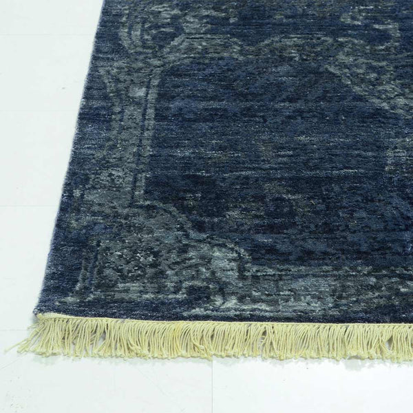 Lancers Insignia Hand Knotted , Silk And Viscose Rug By Raghavendra Rathore