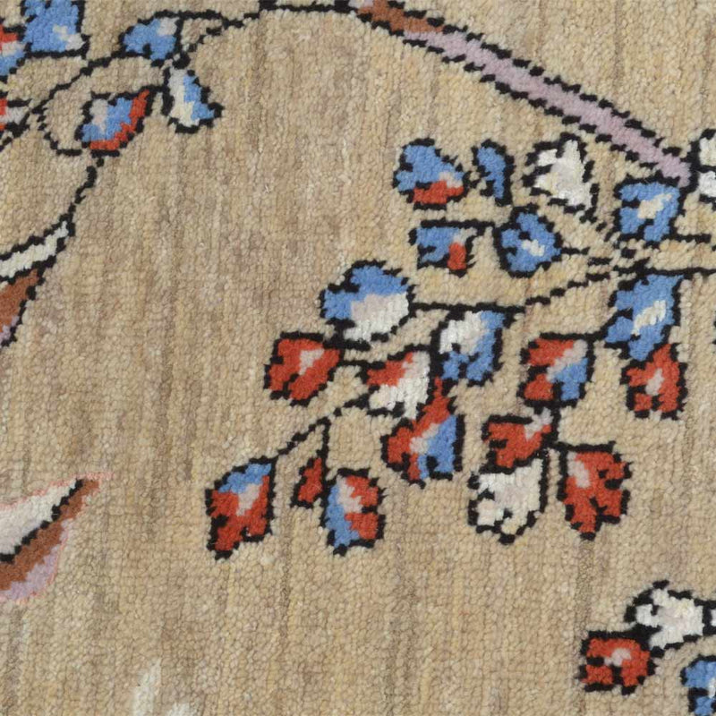 Varicase-X Hand Knotted Pamir Woollen and Recycled Silk Rug