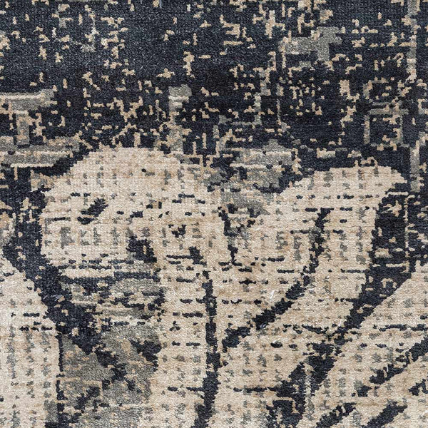 Totem Tryst Hand Knotted , Silk And Viscose Rug By Raghavendra Rathore
