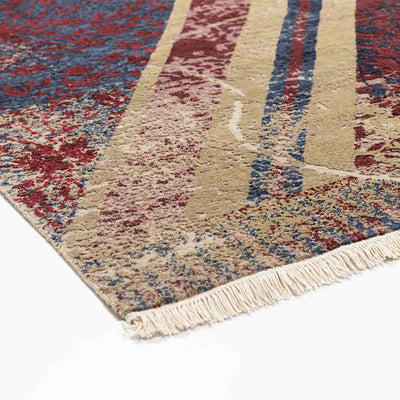 Battalion’s Valour Hand knotted Woollen and Silk Rug By Shantanu And Nikhil