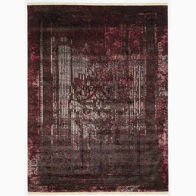 Valiant Regimen Hand Knotted Woollen and Silk Rug By Shantanu And Nikhil