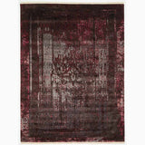 Valiant Regimen Hand Knotted Woollen and Silk Rug By Shantanu And Nikhil