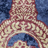 Unwavering Adamas Hand knotted Woollen and Silk Rug By Shantanu And Nikhil