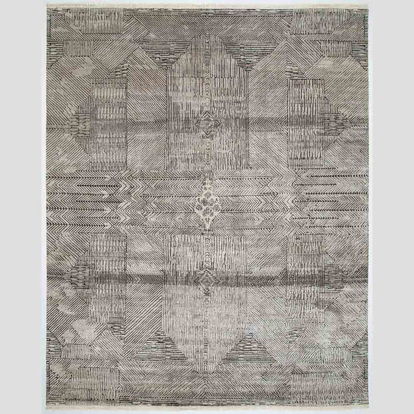 Wall of Valour Hand knotted Woollen and Silk Rug By Shantanu And Nikhil