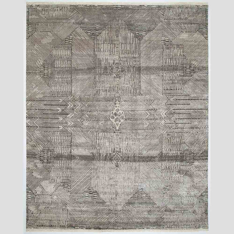Wall of Valour Hand knotted Woollen and Silk Rug By Shantanu And Nikhil