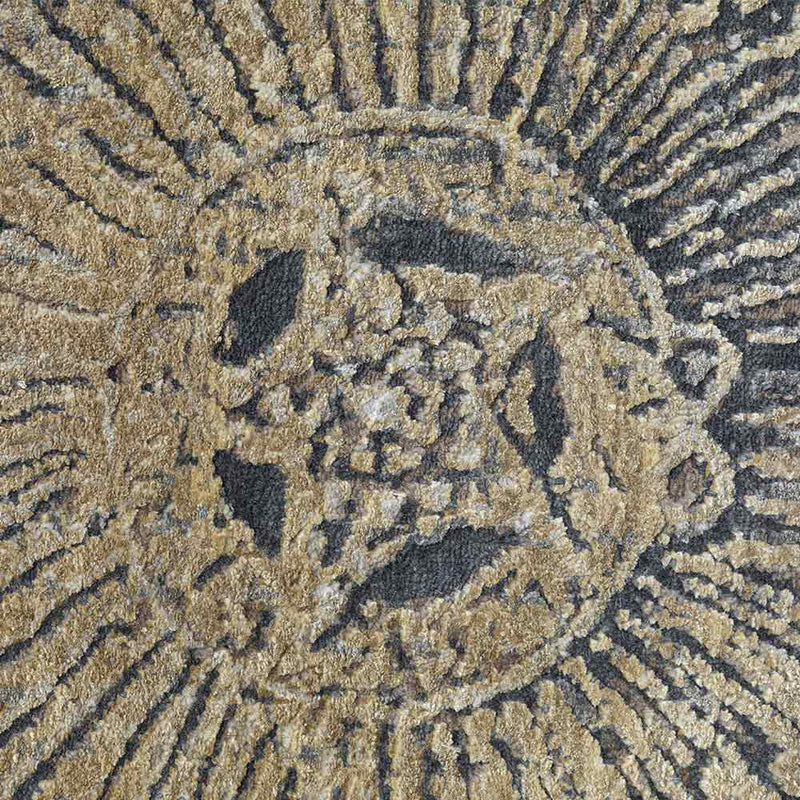 Badge of Honor Hand Knotted Woollen and Silk Rug By Shantanu And Nikhil