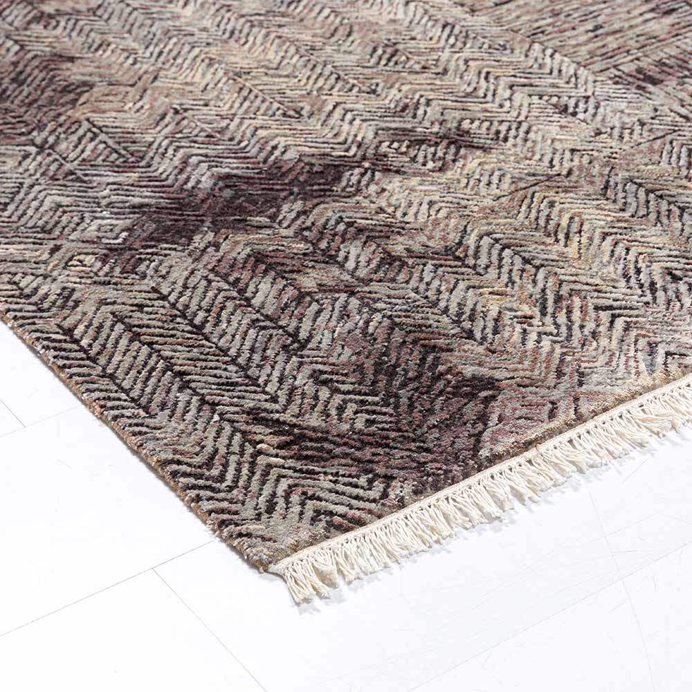 Wall of Merit Hand knotted Woollen and Silk Rug By Shantanu And Nikhil