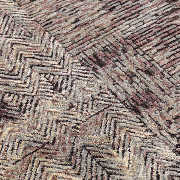 Wall of Merit Hand knotted Woollen and Silk Rug By Shantanu And Nikhil