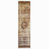 Vintage Insignia Hand Knotted Woollen and Silk Rug By Shantanu And Nikhil