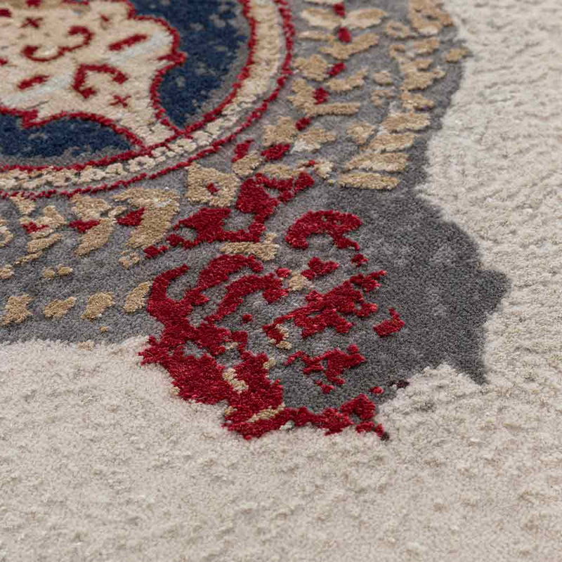 The Gallant Hand knotted Woollen and Silk Rug